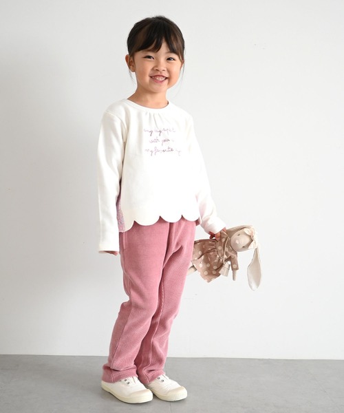 SKAPE（エスケープ）の「ｽｶﾗｯﾌﾟｷﾘｶｴﾄﾚｰﾅｰ（スウェット・キッズ・ホワイト/パープル・120cm/100cm/80ｃｍ/90cm/110cm/130cm）」の7枚目の写真