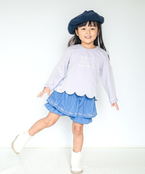 SKAPE（エスケープ）の「ｽｶﾗｯﾌﾟｷﾘｶｴﾄﾚｰﾅｰ（スウェット・キッズ・ホワイト/パープル・120cm/100cm/80ｃｍ/90cm/110cm/130cm）」の8枚目の写真