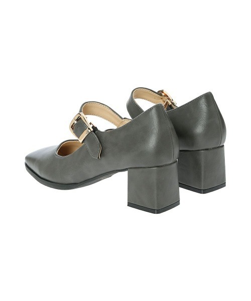 an another angelus(アンアナザーアンジェラス)の「ワンストラップスクエアトゥパンプス/ananotherangelus(パンプス・レディース・ブラック/グレー/ワインレッド・S/M/L)」の20枚目の写真