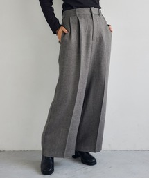 mysty woman | ライトツイードワイドパンツ 149258(その他パンツ)