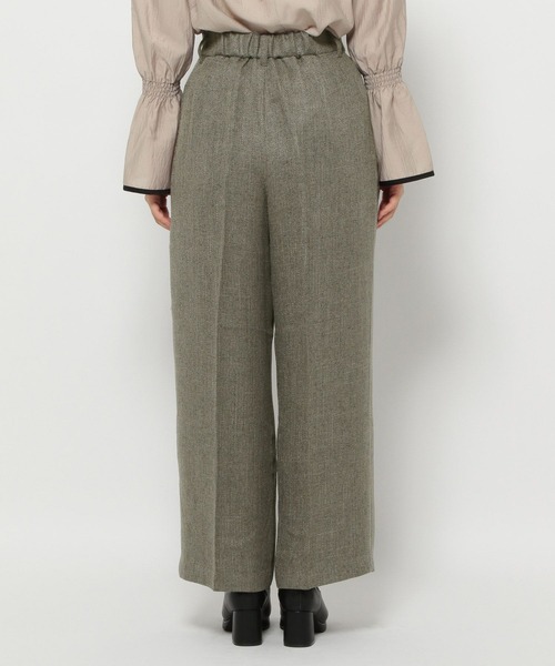 mysty woman（ミスティウーマン）の「ライトツイードワイドパンツ 149258（その他パンツ・レディース・チャコールグレー/ベージュ・FREE）」の12枚目の写真