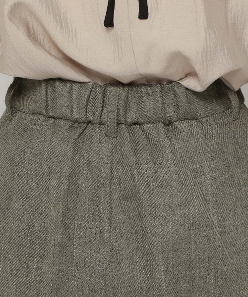 mysty woman（ミスティウーマン）の「ライトツイードワイドパンツ 149258（その他パンツ・レディース・チャコールグレー/ベージュ・FREE）」の16枚目の写真
