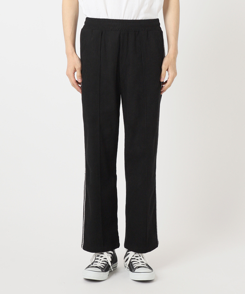 【セール】embroidery track pants / トラックパンツ（その他パンツ）｜417 EDIFICE（フォーワンセブンエディフィス）