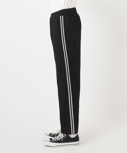 【セール】embroidery track pants / トラックパンツ（その他パンツ）｜417 EDIFICE（フォーワンセブンエディフィス）
