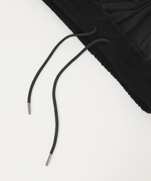 【セール】embroidery track pants / トラックパンツ（その他パンツ）｜417 EDIFICE（フォーワンセブンエディフィス）
