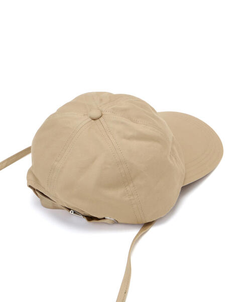 Odds(オッズ)の「odds/オッズ STRAP CAP ストラップキャップ(キャップ・レディース・ブラック/ベージュ・F)」の5枚目の写真
