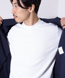 GLOSTER | 【GLOSTER/グロスター】鹿の子 ジャケT 長袖Tシャツ ビジカジ対応(Tシャツ/カットソー)