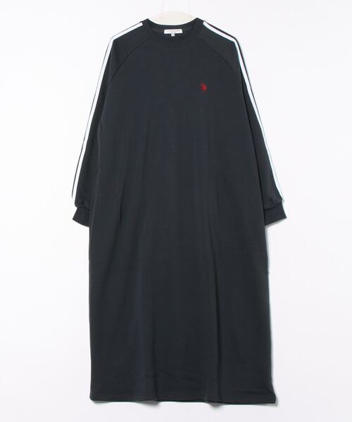 【U.S. POLO ASSN.】裏毛ワンピース