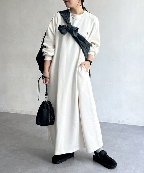 【U.S. POLO ASSN.】裏毛ワンピース