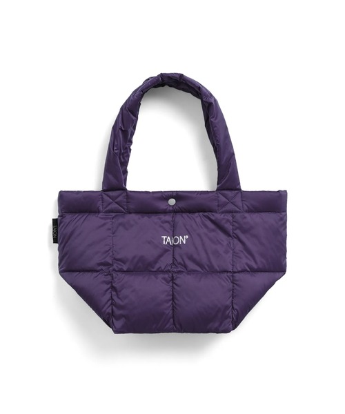 TAION(タイオン)の「【TAION(タイオン)】〈グッズ〉ベーシック ランチ ダウントートバッグS(トートバッグ・メンズ・チャコール/サンドベージュ/オフホワイト/ネイビー/グリーン系その他2/レオパード/オリーブ/ダークパープル/ダークブルー/ブラック/ブラウン系1/ベージュ/ベージュ系1/ネイビー系6/ダークネイビー/パープル/ダークオリーブ/ブラック系3/ライトグレー/ブラウン系8・ONESIZE)」の19枚目の写真