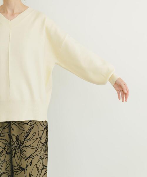 Vネックニットプルオーバー（ニット/セーター）｜ITEMS URBANRESEARCH（アイテムズ アーバンリサーチ）