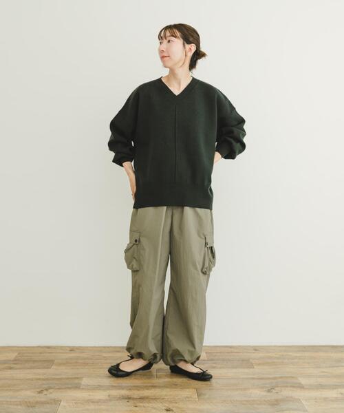 Vネックニットプルオーバー（ニット/セーター）｜ITEMS URBANRESEARCH（アイテムズ アーバンリサーチ）