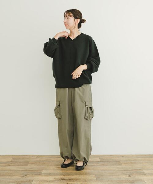 Vネックニットプルオーバー（ニット/セーター）｜ITEMS URBANRESEARCH（アイテムズ アーバンリサーチ）