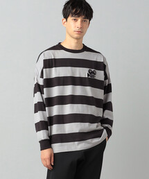 β MEN（ベータメン）の「ビッグボーダー 長袖プルオーバー（スウェット）」