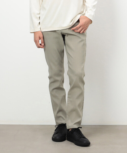 COMME CA ISM(コムサイズム)の「裏起毛 ストレッチ ツイル スキニー パンツ(その他パンツ・メンズ・グレー/ブラック/チャコール/ベージュ・SMALL/MEDIUM/LARGE/X-LARGE)」の4枚目の写真