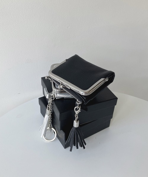 タッセル付き がま口 二つ折り財布（財布）｜AS KNOW AS plus