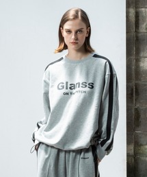 Glanss（グランス）の「glanss logo crewneck sweat / ロゴクルーネックスウェット 裾ドローコード付【ユニセックス】（スウェット）」