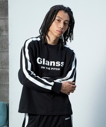 Glanss（グランス）の「glanss logo crewneck sweat / ロゴクルーネックスウェット 裾ドローコード付【ユニセックス】（スウェット）」