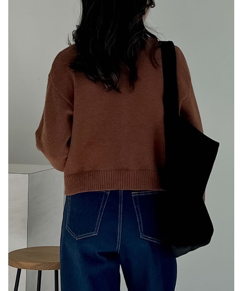 2025AW COLLECTION]金ボタンニットカーディガン（カーディガン/ボレロ