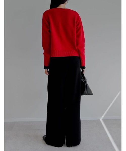 2025AW COLLECTION]金ボタンニットカーディガン（カーディガン/ボレロ