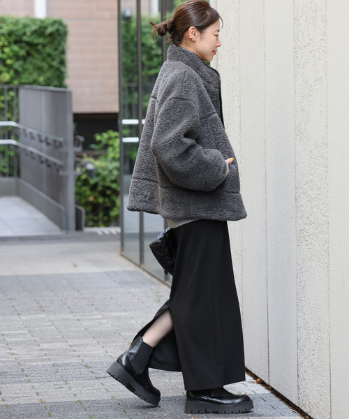 スタンドボアブルゾン（ブルゾン）｜JOURNAL STANDARD relume