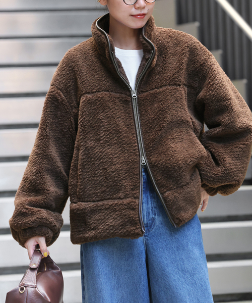 スタンドボアブルゾン（ブルゾン）｜JOURNAL STANDARD relume