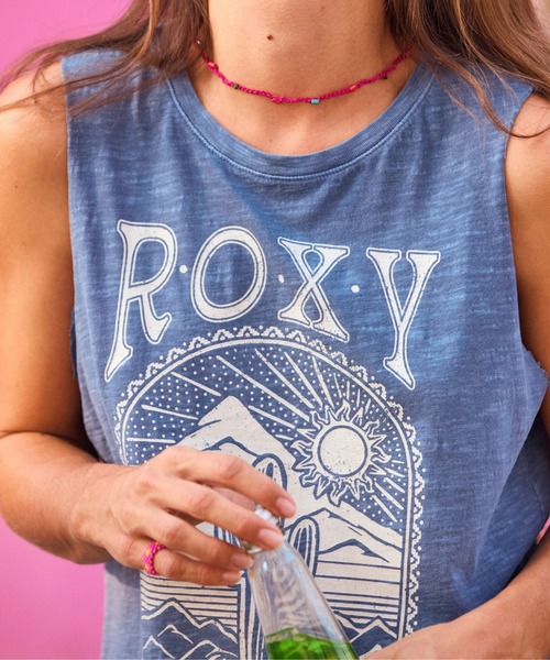 ROXY（ロキシー）の「SAGUARO HLMT 2/ロキシープリントタンクトップ（タンクトップ・レディース・ブルー・SMALL/X-SMALL）」の11枚目の写真