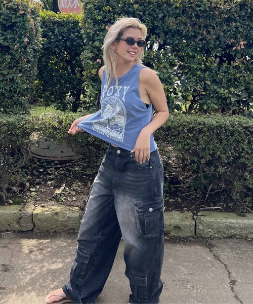 ROXY（ロキシー）の「SAGUARO HLMT 2/ロキシープリントタンクトップ（タンクトップ・レディース・ブルー・SMALL/X-SMALL）」の7枚目の写真