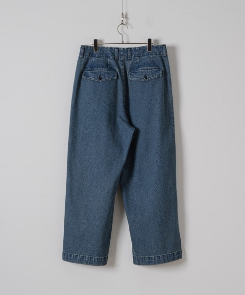 13.5oz High tapered denim pants/13.5oz ハイテーパードデニム