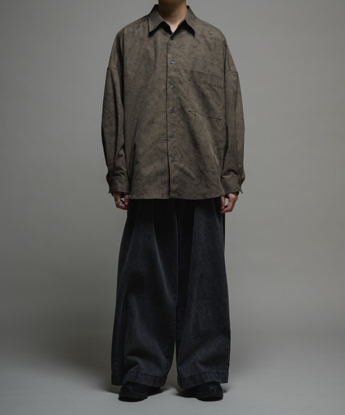 セール】13.5oz High tapered denim pants/13.5oz ハイ