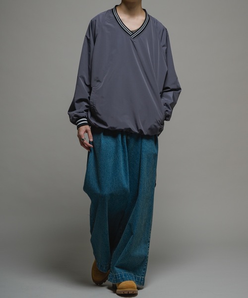 CASPER JOHN(キャスパージョン)の「13.5oz High tapered denim pants/13.5oz ハイテーパードデニムパンツ(デニムパンツ・メンズ・ブルー/グレー/ブラック系/ブラック・LARGE/MEDIUM/SMALL/X-SMALL)」の16枚目の写真
