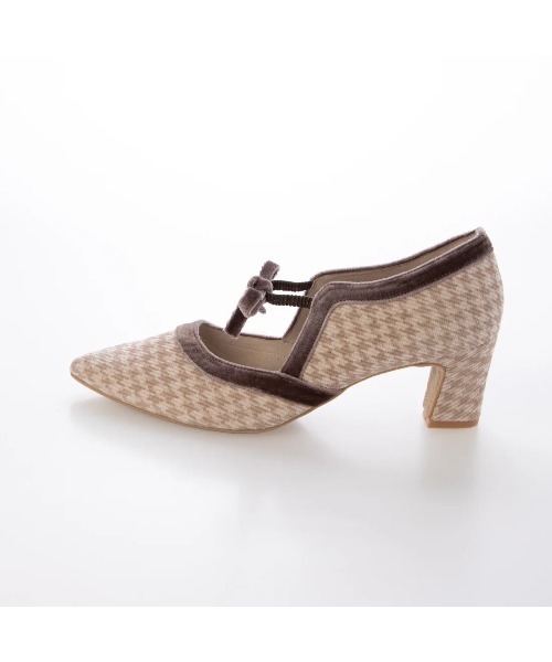 Launa lea(ラウナレア)の「【26春新カラー】◇日本製◇ 6cmリボンメリージェンパンプス(0577,0577A)(パンプス・レディース・ブラック/アイボリー/ブラックミックス/ベージュ系その他/ホワイト系その他/ライトグレー/ブラック系その他・22.0cm/22.5cm/23.0cm/23.5cm/24.0cm/24.5cm/25.0cm)」の10枚目の写真