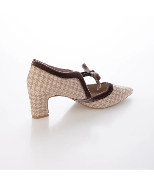 Launa lea(ラウナレア)の「【26春新カラー】◇日本製◇ 6cmリボンメリージェンパンプス(0577,0577A)(パンプス・レディース・ブラック/アイボリー/ブラックミックス/ベージュ系その他/ホワイト系その他/ライトグレー/ブラック系その他・22.0cm/22.5cm/23.0cm/23.5cm/24.0cm/24.5cm/25.0cm)」の11枚目の写真