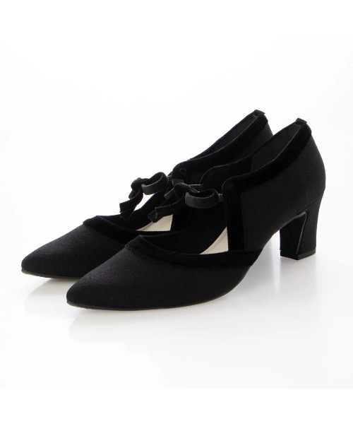 Launa lea(ラウナレア)の「【26春新カラー】◇日本製◇ 6cmリボンメリージェンパンプス(0577,0577A)(パンプス・レディース・ブラック/アイボリー/ブラックミックス/ベージュ系その他/ホワイト系その他/ライトグレー/ブラック系その他・22.0cm/22.5cm/23.0cm/23.5cm/24.0cm/24.5cm/25.0cm)」の15枚目の写真