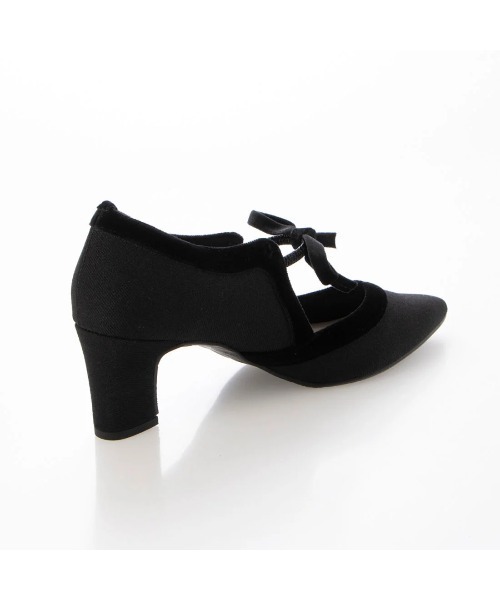 Launa lea(ラウナレア)の「【26春新カラー】◇日本製◇ 6cmリボンメリージェンパンプス(0577,0577A)(パンプス・レディース・ブラック/アイボリー/ブラックミックス/ベージュ系その他/ホワイト系その他/ライトグレー/ブラック系その他・22.0cm/22.5cm/23.0cm/23.5cm/24.0cm/24.5cm/25.0cm)」の17枚目の写真