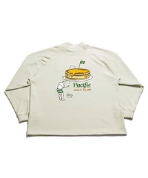 【新品・未使用】パシフィックゴルフクラブ　モックネック　ビッグTシャツ 新品・未使用】パシフィックゴルフクラブ モックネック ビッグTシャツ