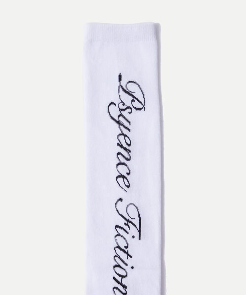 WHO'S WHO gallery（フーズフーギャラリー）の「PSYENCE FICTIONソックス（ソックス/靴下・レディース・オフホワイト/ブラック・FREE）」の5枚目の写真