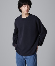 パウダースノーダンボールクルーネックプルオーバー