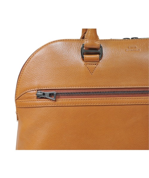 SEEKER(シーカー)の「【NOBLE】オイルレザー スマートブリーフ SKB-NB03(ビジネスバッグ・メンズ・キャメル/グリーン/ブラック/ワイン/ネイビー・FREE)」の17枚目の写真