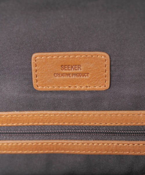 SEEKER(シーカー)の「【NOBLE】オイルレザー スマートブリーフ SKB-NB03(ビジネスバッグ・メンズ・キャメル/グリーン/ブラック/ワイン/ネイビー・FREE)」の21枚目の写真