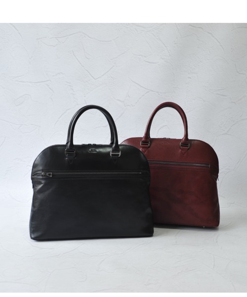 SEEKER(シーカー)の「【NOBLE】オイルレザー スマートブリーフ SKB-NB03(ビジネスバッグ・メンズ・キャメル/グリーン/ブラック/ワイン/ネイビー・FREE)」の11枚目の写真