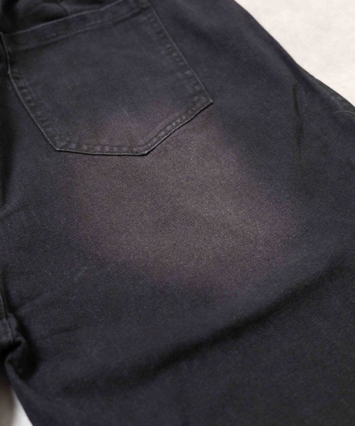 【セール】【Bling leads】エイジング加工 ワイドバギー デニムパンツ（デニムパンツ）｜Bling Leads（ブリングリーズ）