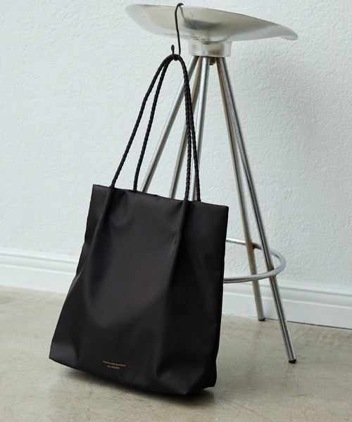 ROPE' PICNIC(ロペピクニック)の「【A4対応・洗える】ポリエステルメッシュハンドルトートバッグ/通勤対応(トートバッグ・レディース・ブラック/ブルー系その他5/ベージュ・FREE)」の4枚目の写真