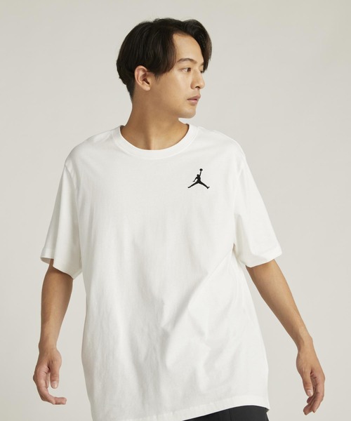 Tシャツ・カットソー Nike Jordan Jumpman Men's Short Sleeve T-Shirt DC7485-100 Embroidered SS Crew Tee - Mens – ShopWSS