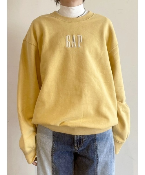 GAP（ギャップ）の「ヴィンテージソフト GAPロゴ スウェット・トレーナー（スウェット・メンズ・ライトグレー/レッド/ネイビー/ピンク/ブラウン/イエロー/ブルー・S/M/L/XS/XL）」の12枚目の写真