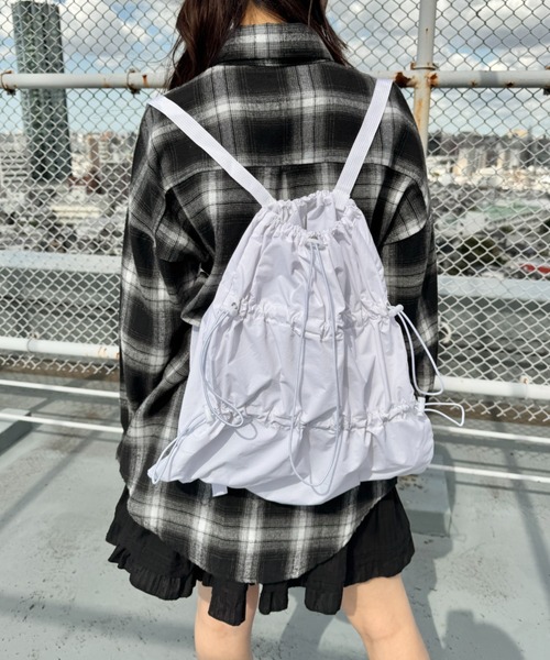 セール】ダブルギャザードロストナップサック（バックパック/リュック