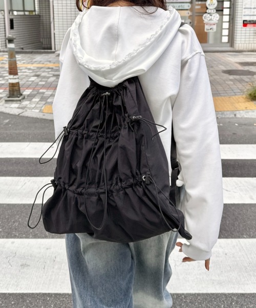 セール】ダブルギャザードロストナップサック（バックパック/リュック