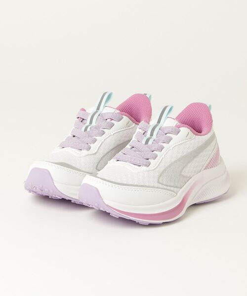 ティゴラ TIGORA ジュニアランニングシューズWHPK（スニーカー