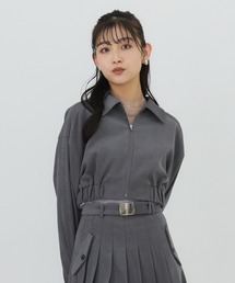 REDYAZEL（レディアゼル）の「【セットアップ可能】フロントジップショートブルゾン（ブルゾン）」