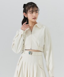 REDYAZEL（レディアゼル）の「【セットアップ可能】フロントジップショートブルゾン（ブルゾン）」